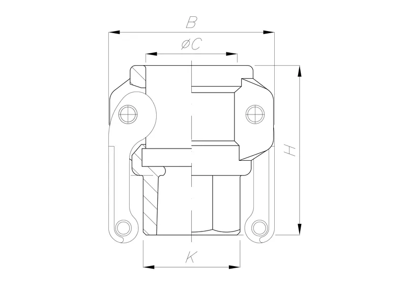 Adaptor Female Threaded
